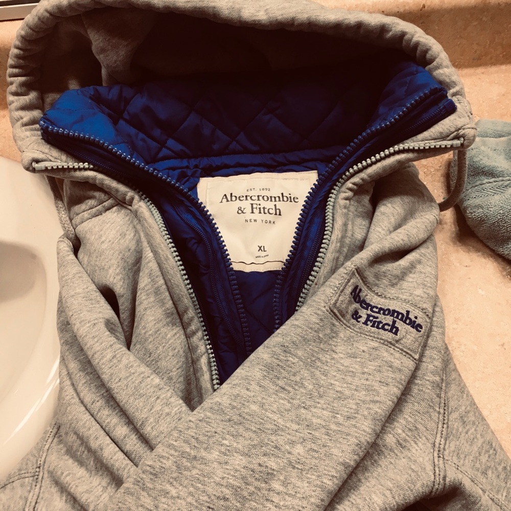 A@F Hoodie with light down vest